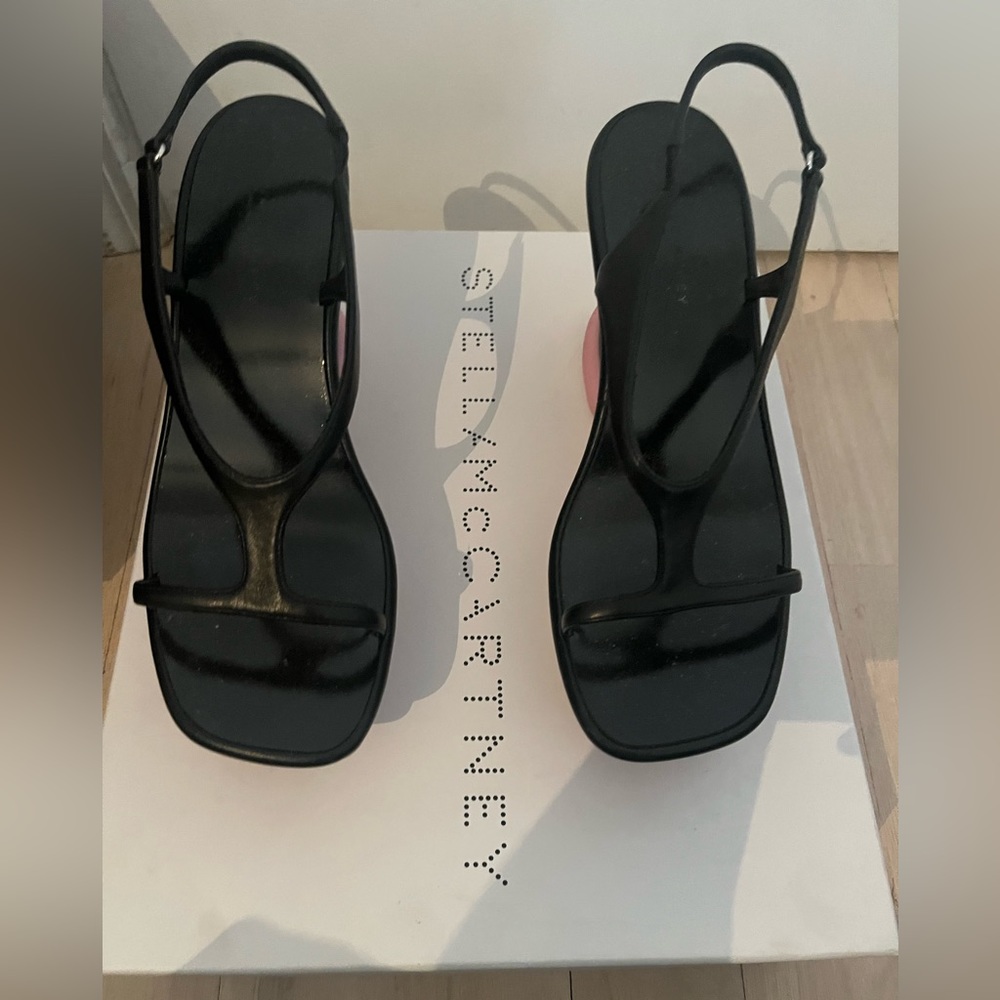 Stella McCartney Wedges black and pink size 40
